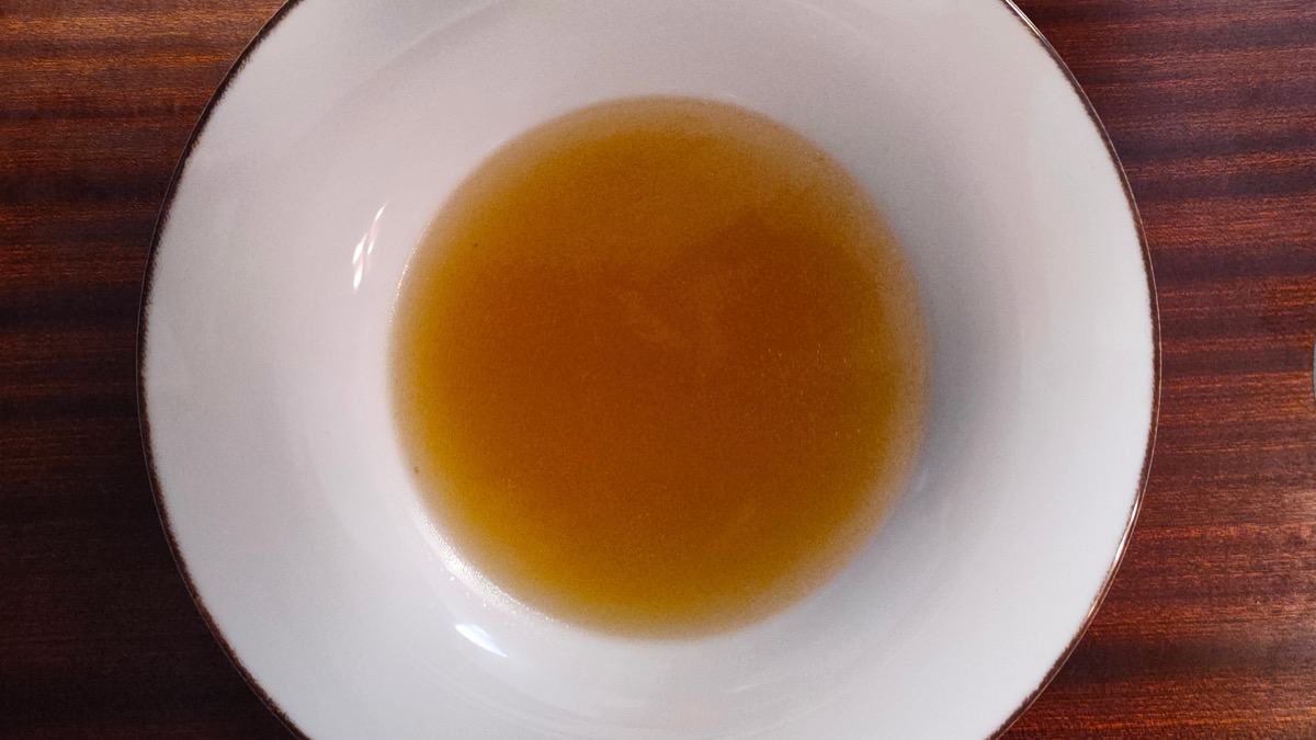 Meat broth