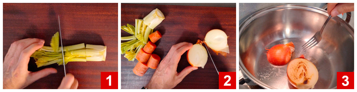Cutting vegetables