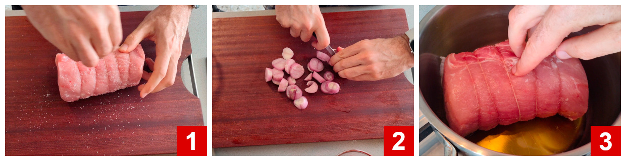 Preparing the ingredients