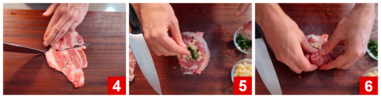 How to prepare the roll